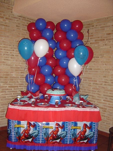 mesa spiderman, decoracion cumpleaños madrid, decoracion comunion madrid, decoracion fiesta infantil madrid, mesa tematica madrid, fiesta cumpleaños, fiesta infantil, decoracion con globos, decoracion poliespan madrid